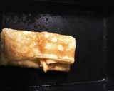 卵１個 畳んでいくふんわり卵焼き作り方5写真