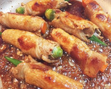 簡単なのに可愛い♡おくらと人参の肉巻き作り方4写真