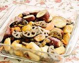 鶏肉と根菜のメープル甘辛炒め作り方5写真