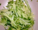 ♥簡単さっぱりカニカマの酢の物♥作り方2写真