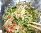 ♥簡単さっぱりカニカマの酢の物♥作り方8写真