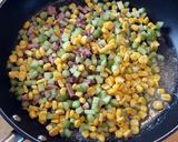 セロリとコーンと牛肉の炊き込みごはん作り方5写真