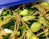 娘の好きなキュウリの麺つゆ漬け作り方6写真