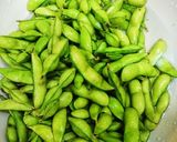 枝豆下処理方法&絶品枝豆だし汁煮作り方1写真