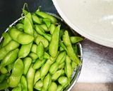 枝豆下処理方法&絶品枝豆だし汁煮作り方2写真