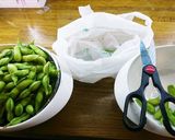 枝豆下処理方法&絶品枝豆だし汁煮作り方3写真