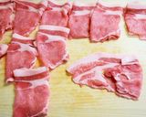 おりたたみ豚の照り焼き♡おりテリ♪作り方1写真