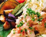 ぷるぷる胸肉!水晶鶏と梅しそおろし作り方15写真