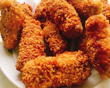 お弁当に豚薄切り肉のぐるぐる巻きとんかつ作り方5写真