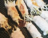 おろしポン酢でさっぱり☆もやしの肉巻き☆作り方5写真