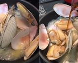 噛むほど旨い♡白貝のバターポン酢酒蒸し作り方4写真