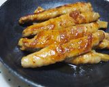 ごぼうの豚バラ巻き♪タレが照り照り～！作り方7写真