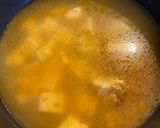 麻婆豆腐をスープにリメイク！作り方1写真