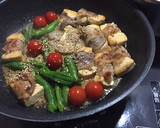 肉巻き豆腐とししとうの味噌炒め作り方8写真