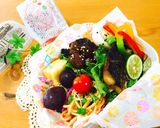 お弁当に簡単オリーブ油でパプリカ炒め作り方3写真