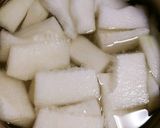 ほっこりアラ汁もどき！野菜とツナの味噌汁作り方2写真