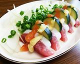 節約☆だけど豪華！ストライプのっけ盛り作り方8写真