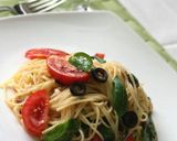 ☆カマンベールとアンチョビのパスタ作り方6写真