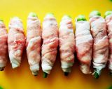 おくらとヤングコーンの肉巻き作り方4写真