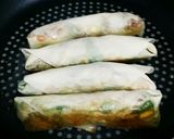 カレー焼き春巻き 油少な目作り方1写真