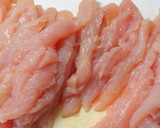 お弁当にも✿鶏ささみで 大葉ネギ巻き焼き作り方3写真