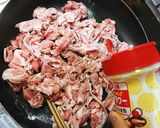 洗い物はフライパンだけ✨生姜焼き✨作り方1写真