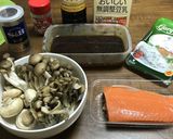 鮭と山盛りきのこのブルーチーズカレー作り方1写真