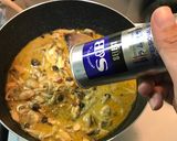 鮭と山盛りきのこのブルーチーズカレー作り方12写真
