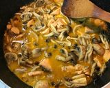 鮭と山盛りきのこのブルーチーズカレー作り方10写真