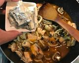 鮭と山盛りきのこのブルーチーズカレー作り方9写真