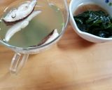 簡単しらすと生姜のスープとワカメ和え作り方1写真
