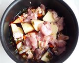安東チムタク　韓国風ピリ辛鶏肉じゃが作り方3写真
