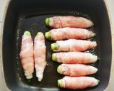 おくらとヤングコーンの肉巻き作り方8写真