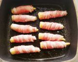 おくらとヤングコーンの肉巻き作り方11写真