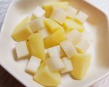 簡単！じゃが明太もちチーズ焼き作り方4写真