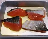 秋鮭がしっとり！香味野菜とオリーブマリネ作り方4写真
