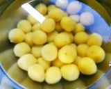 カボチャの白玉団子☆みたらし☆作り方5写真