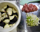 簡単！麻婆茄子味噌(とろとろコツあり)作り方1写真