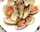 簡単おつまみ♪蛤のローズマリー酒蒸し☆作り方4写真