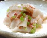 優しい甘酸っぱさ~かぶのメープル梅肉和え作り方6写真
