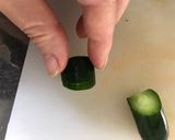 きゅうりの木の葉切り作り方3写真