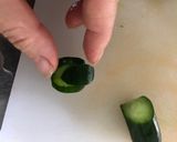 きゅうりの木の葉切り作り方4写真