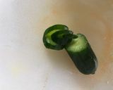 きゅうりの木の葉切り作り方5写真