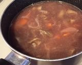 ゆっくり煮込む美味しい愛情牛すじカレー作り方6写真
