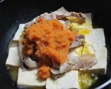 人参こぶおろしで豚と豆腐の炒め物作り方3写真