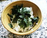 一人ご飯にも♡生姜風味の目玉焼き丼作り方4写真