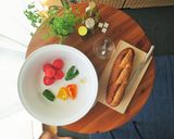 野菜もりもり！トマトのブルスケッタ　　作り方2写真