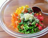 野菜もりもり！トマトのブルスケッタ　　作り方4写真