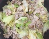 簡単＊豚バラとキャベツのケチャップ炒め＊作り方4写真
