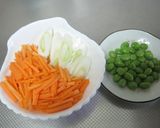 高野豆腐と人参の玉子とじ作り方2写真